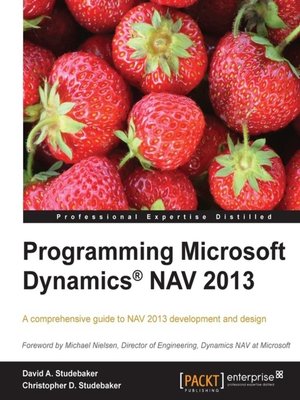 cover image of Programming Microsoft Dynamics NAV 2013
